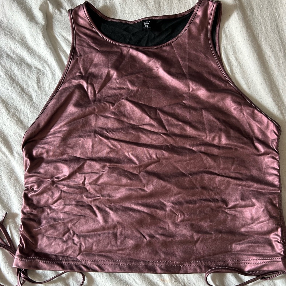 SHEIN adjustable crop top